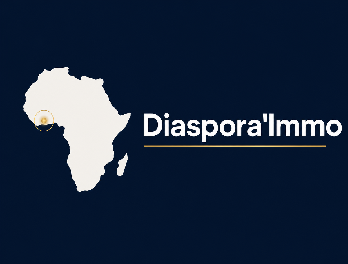 Diaspora'Immo — carte de l'Afrique avec la Côte d'Ivoire